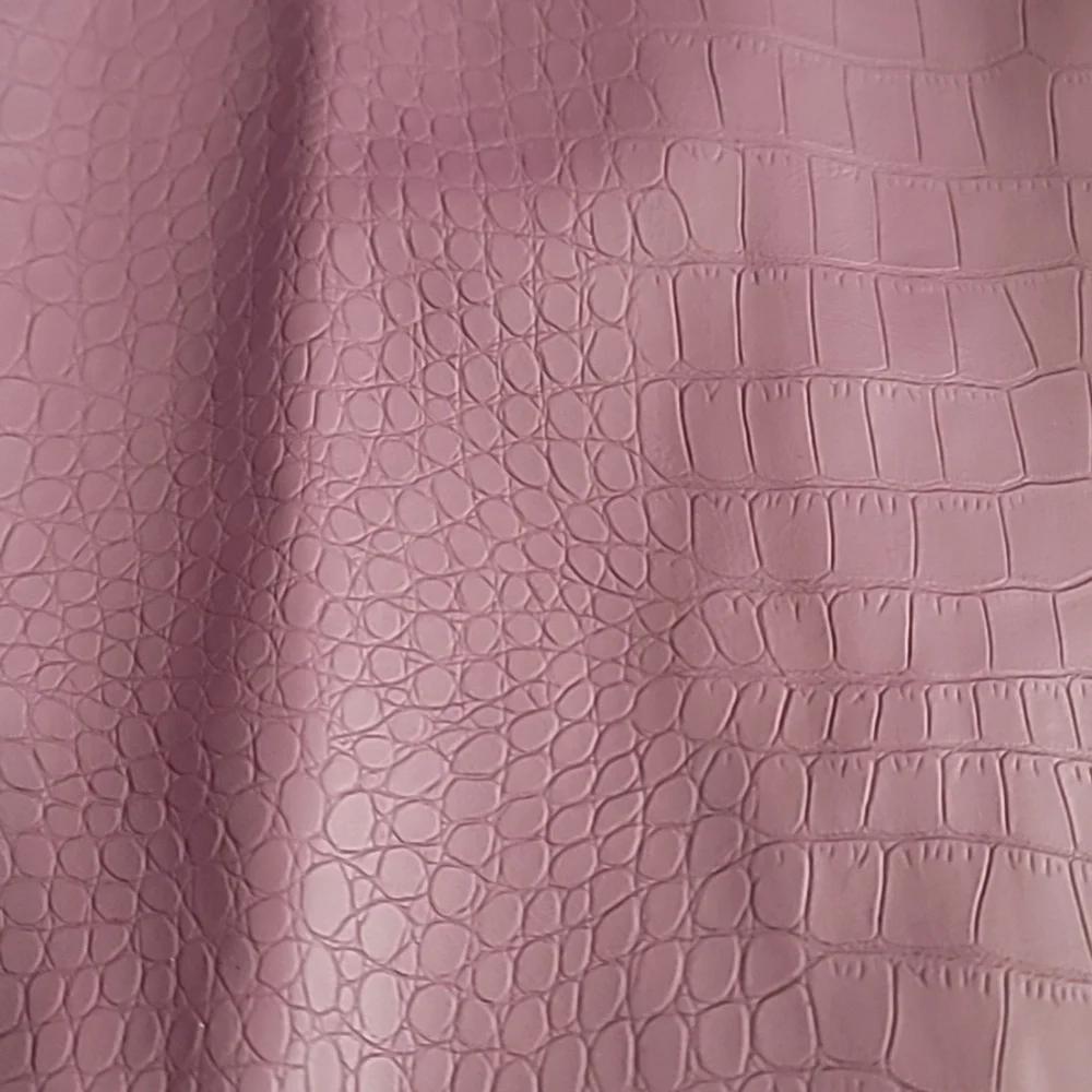 Suicide Squad Pleather Croc Print Trench Coat Purple Medium - Picture 7 of 16